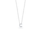 Roberto Coin 18K Diamond Love Letter Necklace "C"