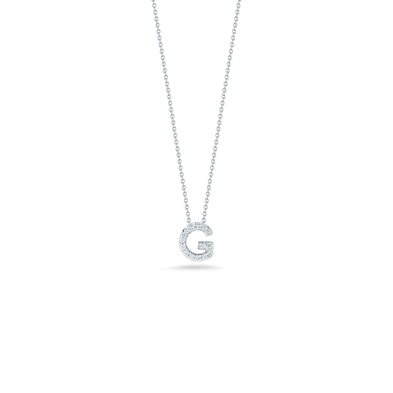 Pendant necklace letter on sale