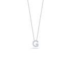 Roberto Coin 18K Diamond Love Letter Necklace "G"
