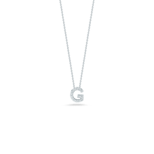Roberto Coin 18K Diamond Love Letter Necklace "G"