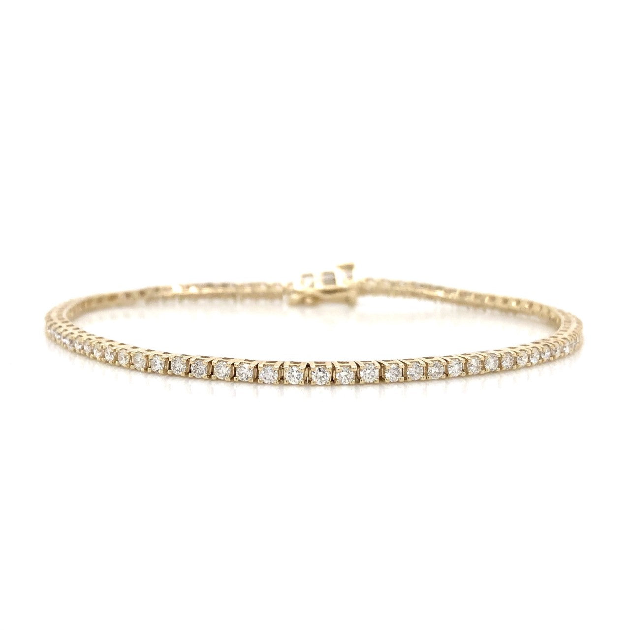 10KY Diamond Tennis Bracelet 2.00ctw