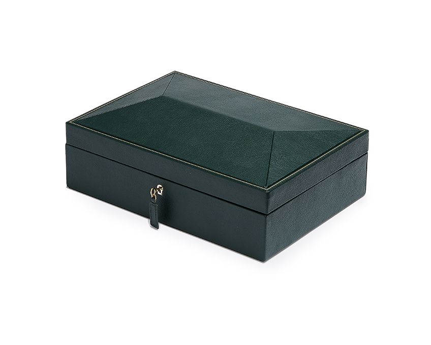 WOLF British Racing Green 8pc Watch Box