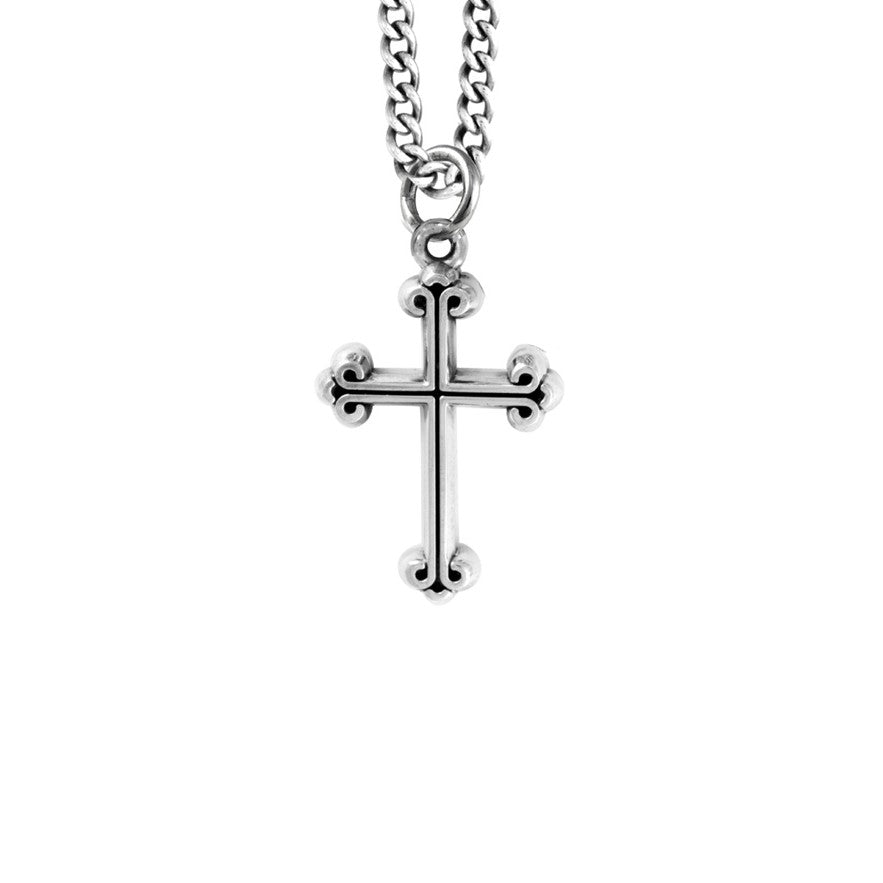 King Baby Extra Small Traditional Cross Necklace