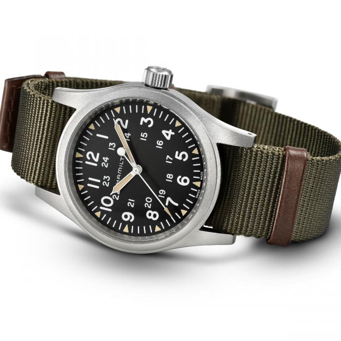 Hamilton Khaki Field Mechanical, model #H69439931, at IJL Since 1937