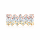 Birks Splash 18K Yellow and Diamond Stacking Ring