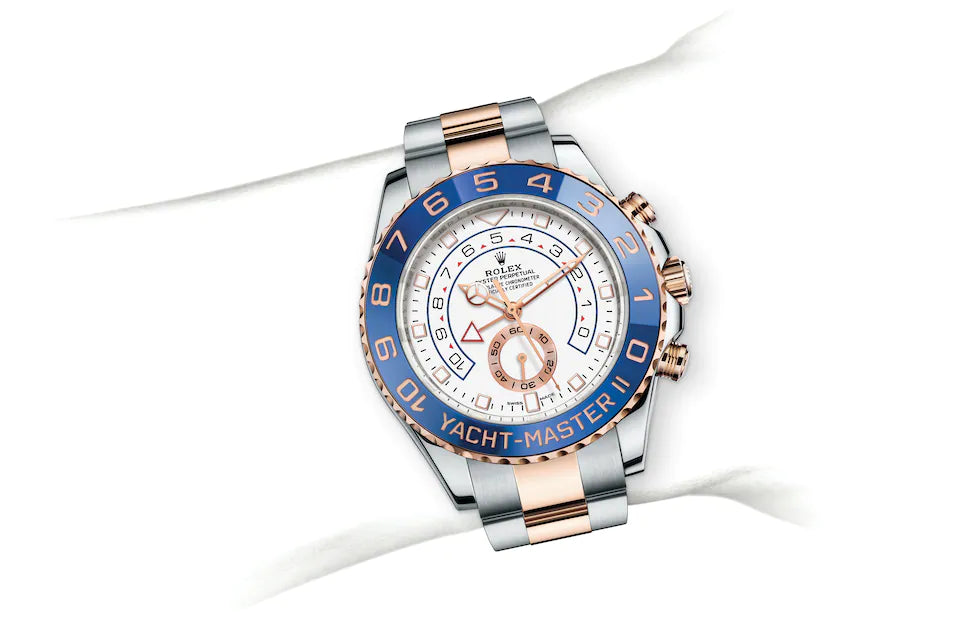 Rolex Yacht Master in Oystersteel and gold m116681 0002 IJL