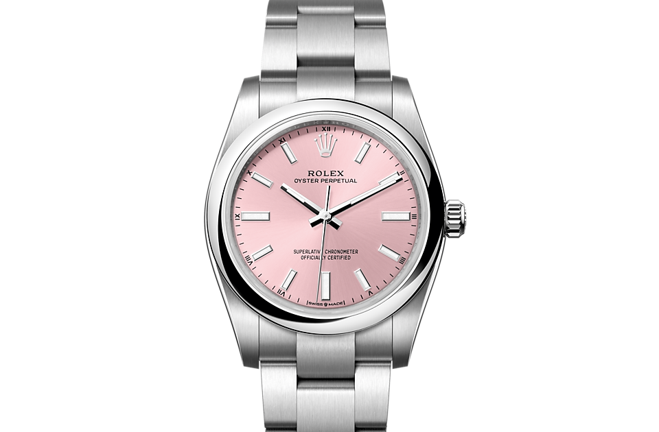Rolex Oyster Perpetual in Oystersteel, m124200-0004