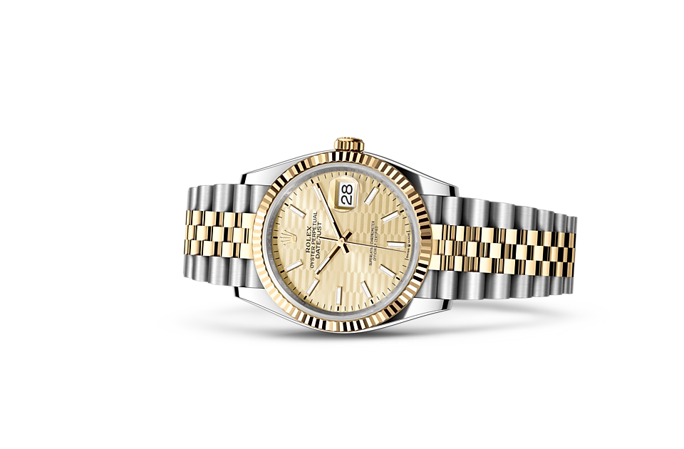 Rolex Datejust in Oystersteel and gold, M126233-0039