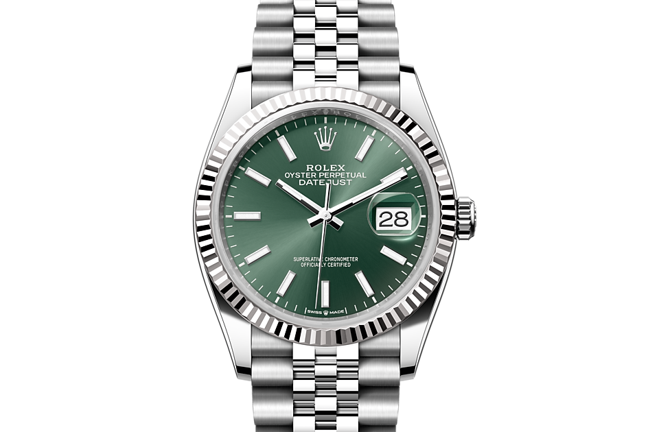 Rolex Datejust in Oystersteel, Oystersteel and gold, M126234-0051