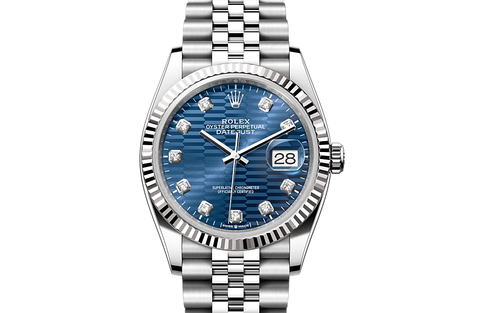 Rolex Datejust in Oystersteel, Oystersteel and gold, M126234-0057