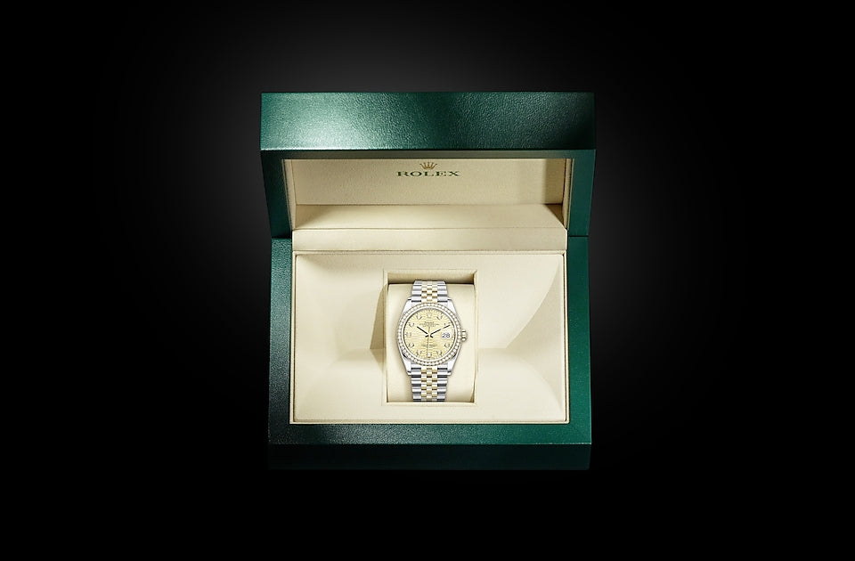 Rolex Datejust in Oystersteel and gold m126283rbr 0031 IJL