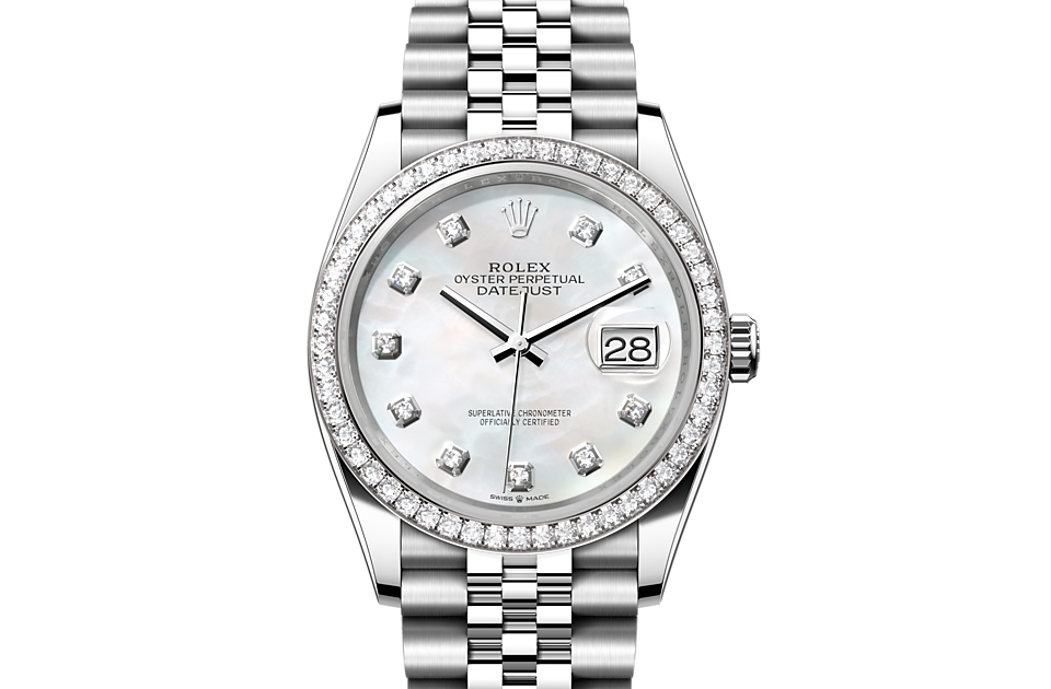 Rolex Datejust in Oystersteel, Oystersteel and gold, M126284RBR-0011