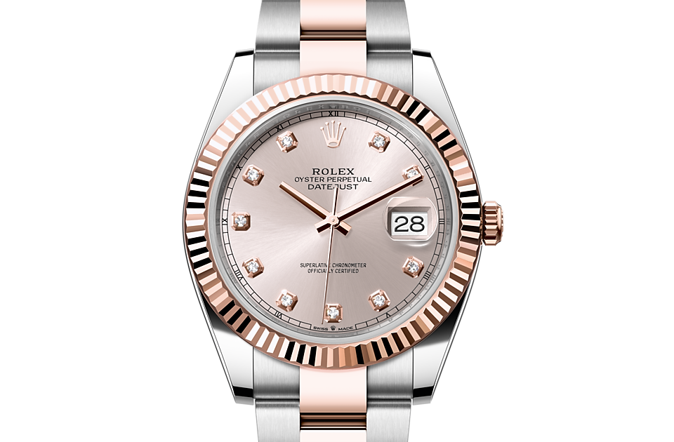 Rolex Datejust in Oystersteel and gold, M126331-0007