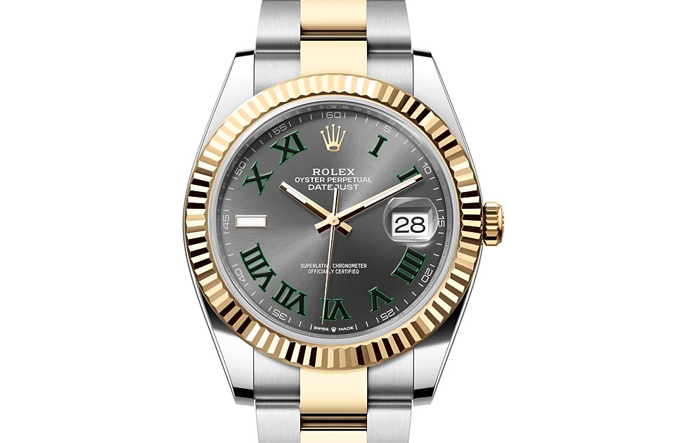 Rolex Datejust in Oystersteel and gold, M126333-0019