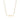 Birks Essentials 18K Yellow Horizontal Bar Necklace