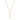 Birks Essentials 18K Yellow Vertical Bar Necklace