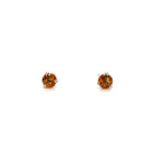 10KW Citrine Stud Earrings