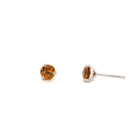 10KW Citrine Stud Earrings